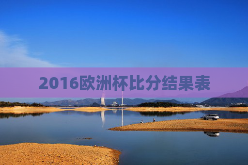 2016欧洲杯比分结果表