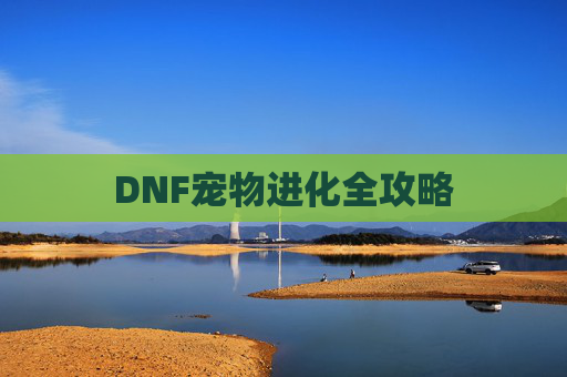 DNF宠物进化全攻略