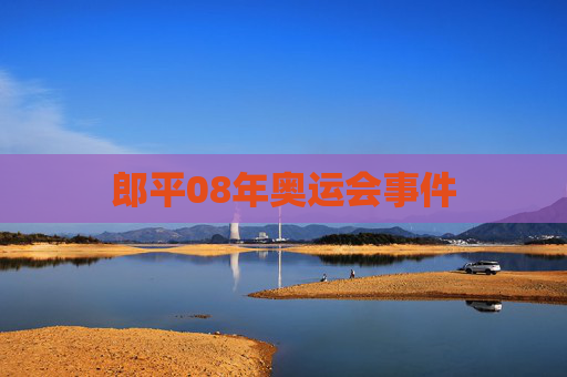 郎平08年奥运会事件