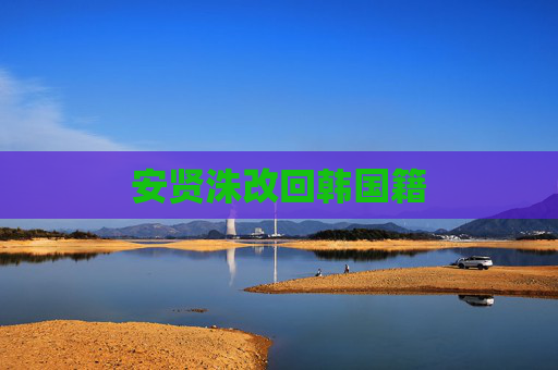 安贤洙改回韩国籍