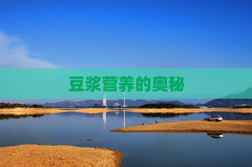 豆浆营养的奥秘