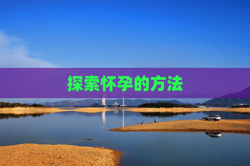 探索怀孕的方法