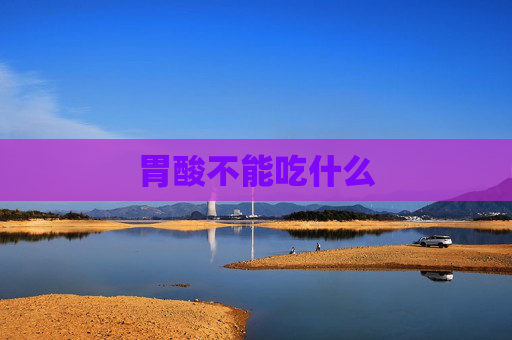 胃酸不能吃什么