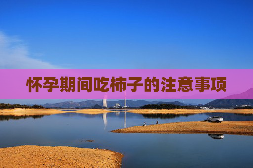 怀孕期间吃柿子的注意事项