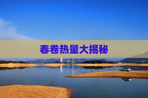 春卷热量大揭秘