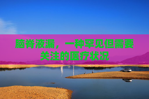 脑脊液漏，一种罕见但需要关注的医疗状况