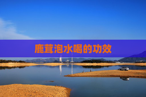 鹿茸泡水喝的功效