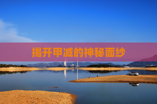 揭开甲减的神秘面纱 揭开甲减的神秘面纱