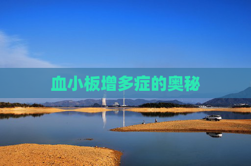 血小板增多症的奥秘 血小板增多症的奥秘