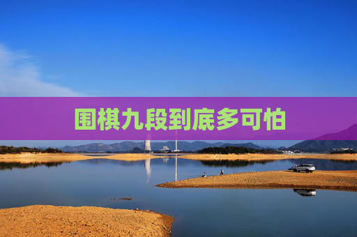 围棋九段到底多可怕