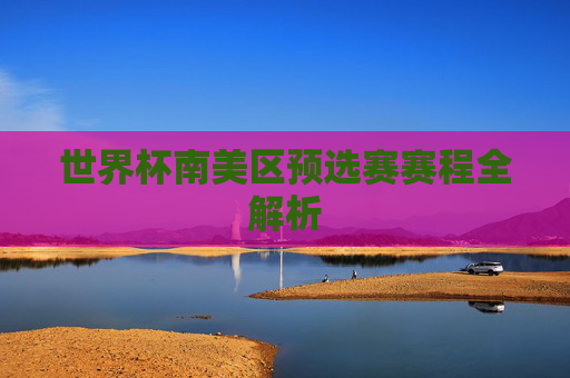 世界杯南美区预选赛赛程全解析