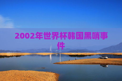 2002年世界杯韩国黑哨事件