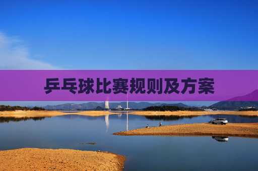 乒乓球比赛规则及方案